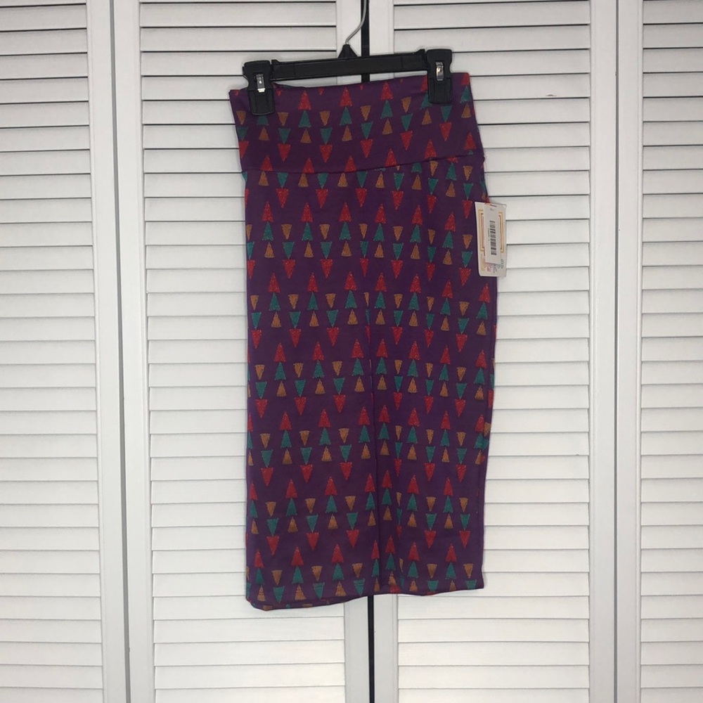 LuLaRoe Cassie Pencil Skirt Size: L